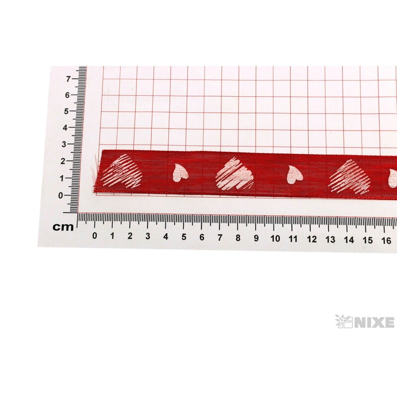 STUHA ALMA 25mmx25m*ČERVENÁ 643