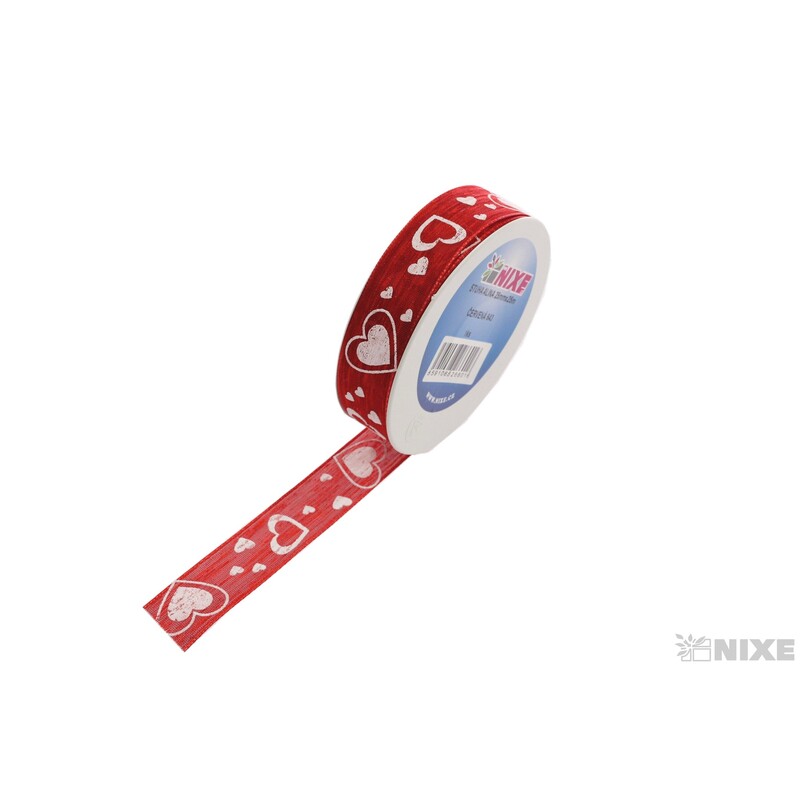 STUHA ALINA 25mmx25m*ČERVENÁ 643