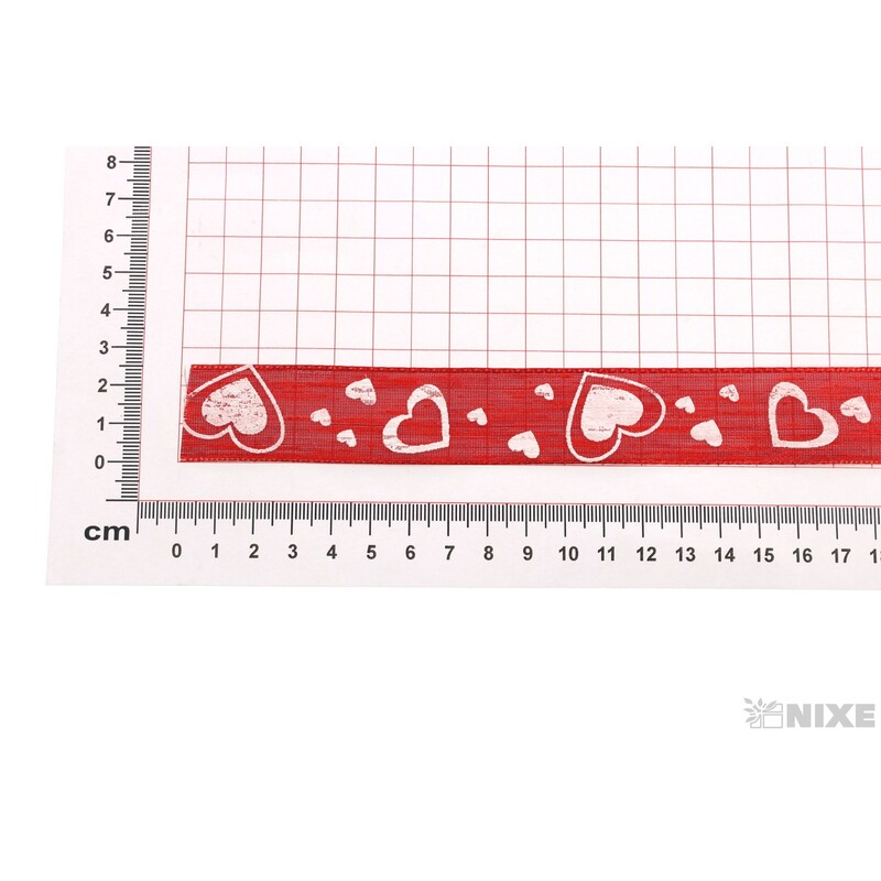 STUHA ALINA 25mmx25m*ČERVENÁ 643