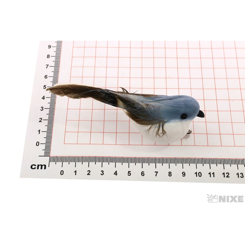 PTÁČEK  KLIPS 11cm 4ks*MIX BAREV