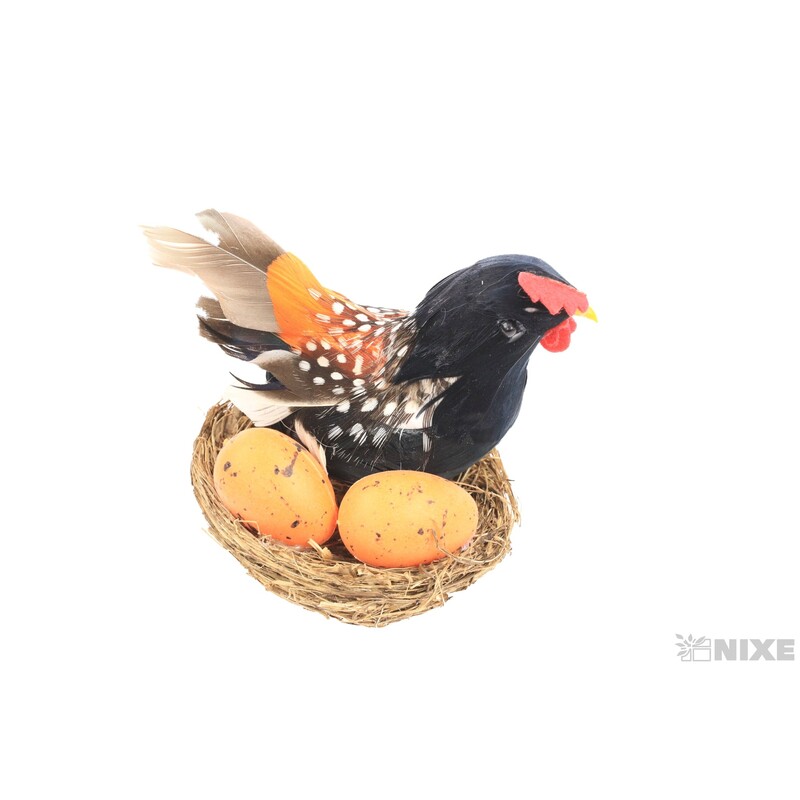 SLEPIČKA HNÍZDO 10cm*MIX BAREV