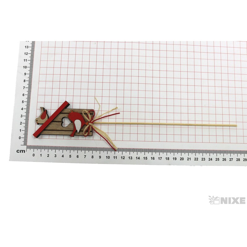 ZÁPICH BUDKA 5x8x28cm 6ks*MIX BAREV