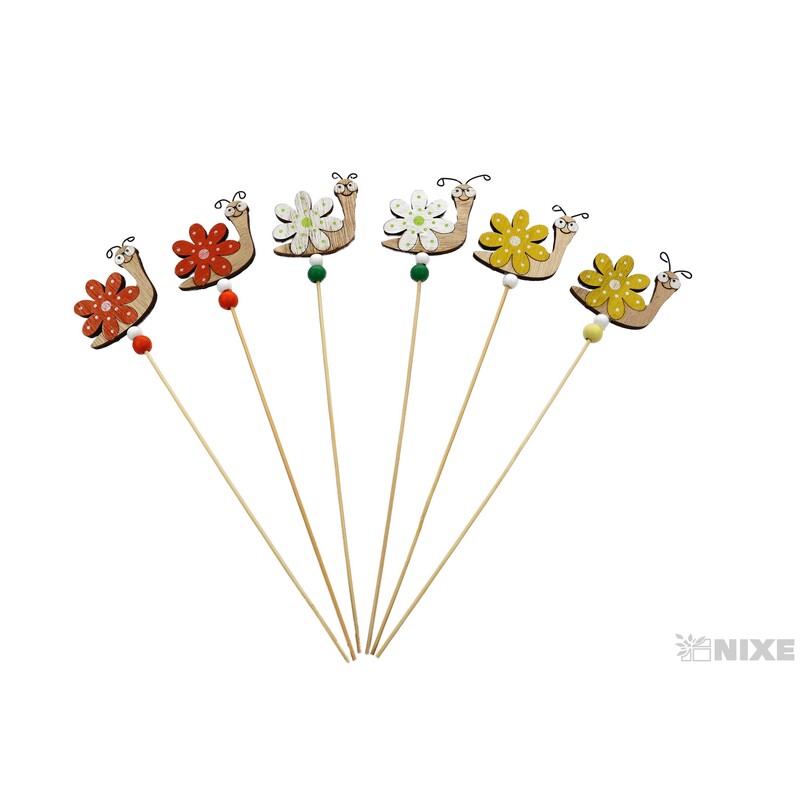 ZÁPICH ŠNEK 4x24cm 6ks*MIX BAREV