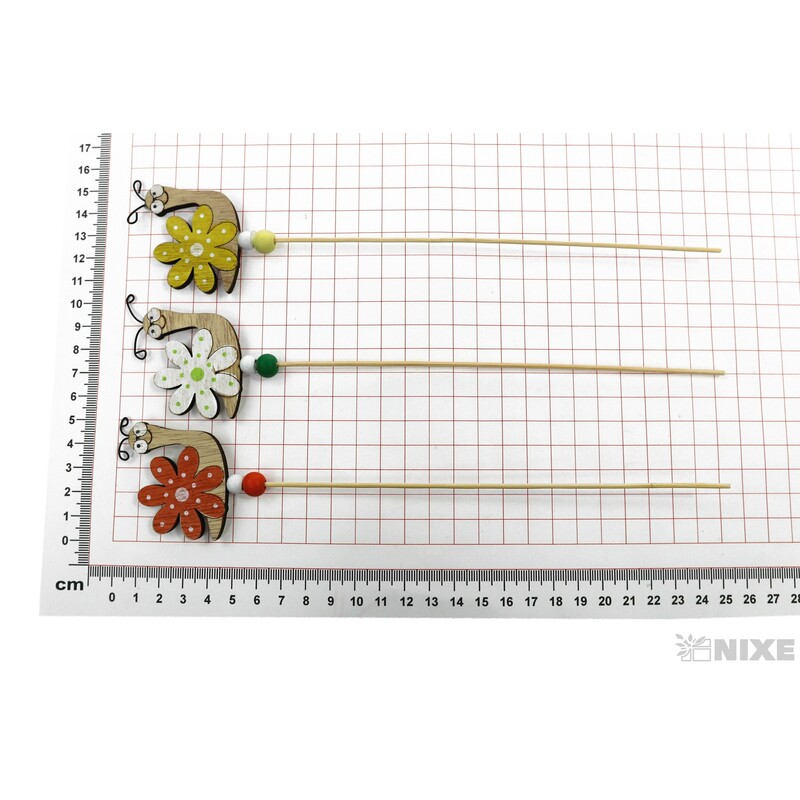 ZÁPICH ŠNEK 4x24cm 6ks*MIX BAREV