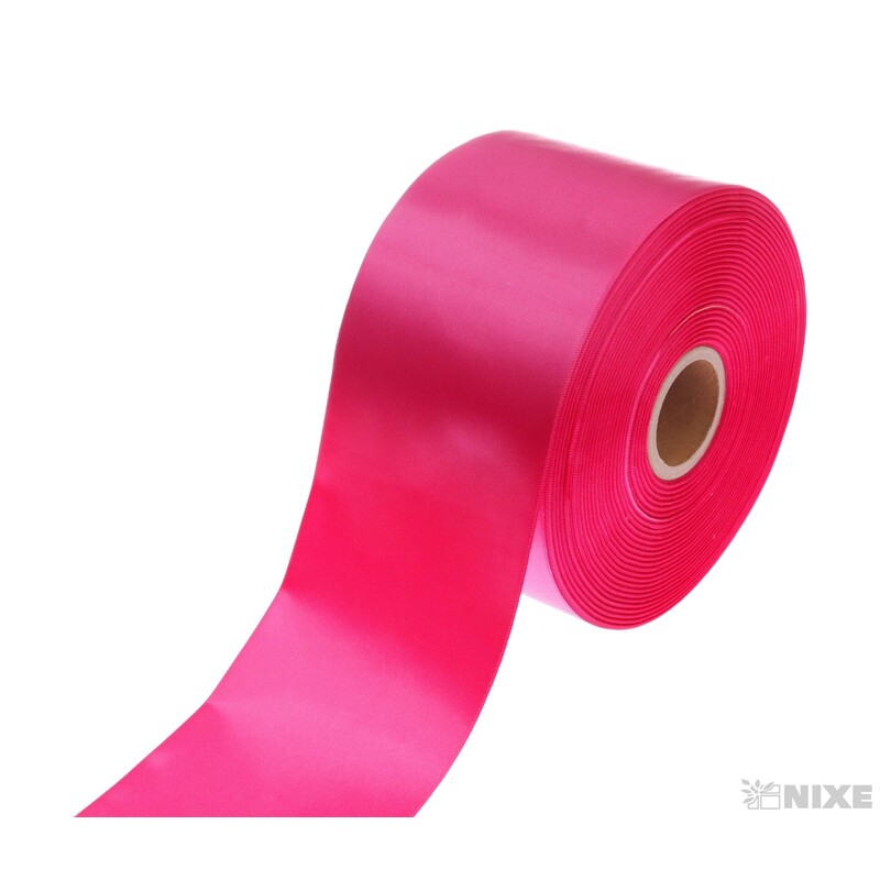 SATÉNOVÁ STUHA TTR JS 100mmx100m*RŮŽOVÁ FUCHSIA