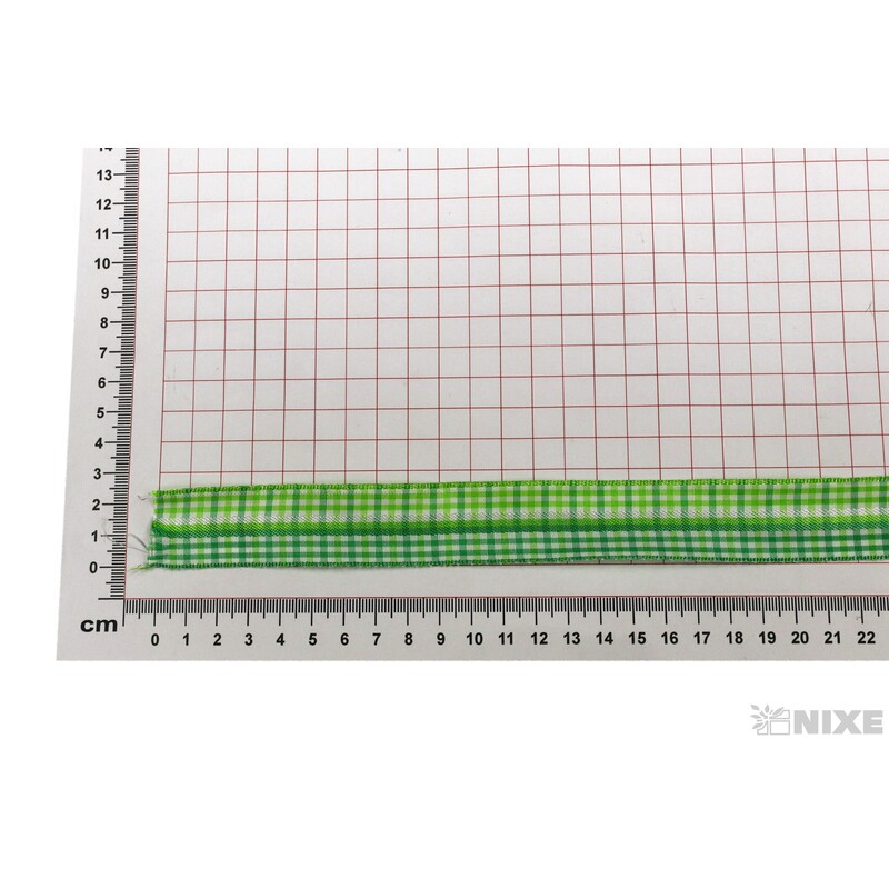KOSTKOVÁ STUHA 25mmx25m*ZELENÁ 490201