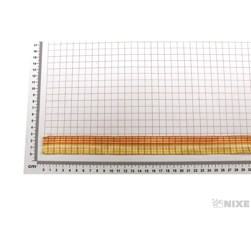 KOSTKOVÁ STUHA 25mmx25m*ŽLUTÁ 490202