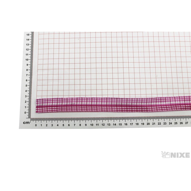 KOSTKOVÁ STUHA 25mmx25m*RŮŽOVÁ 490203