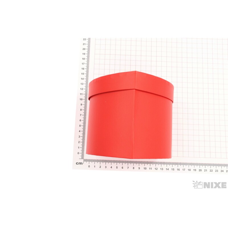 SRDCE BOX 13x11cm*ČERVENÁ