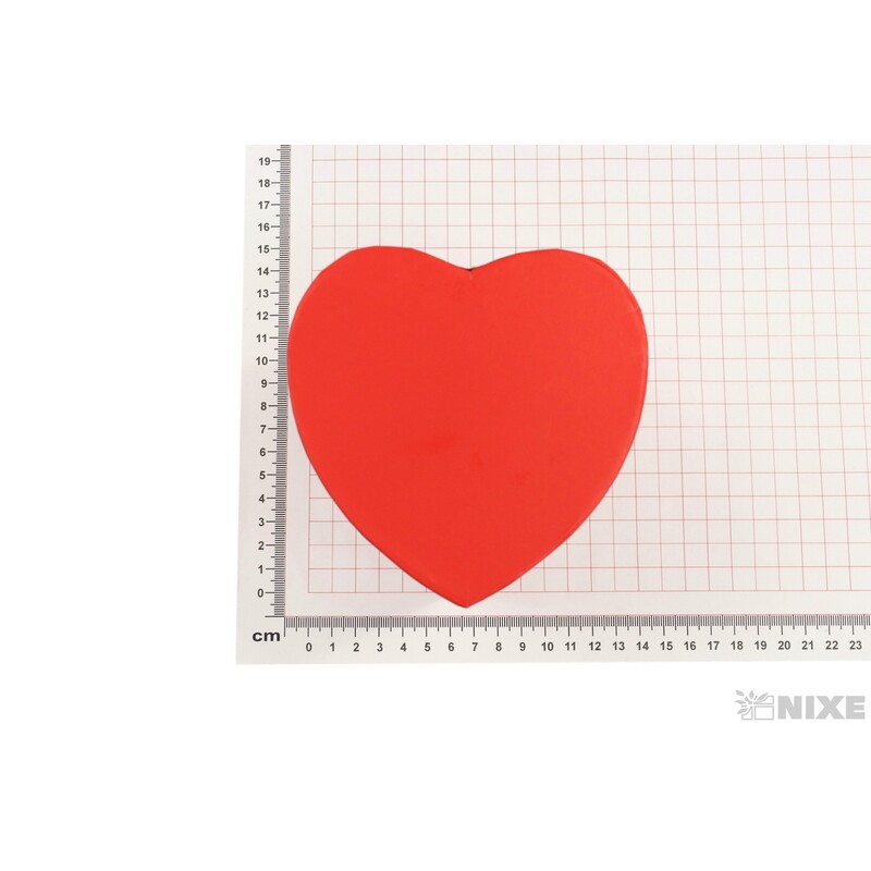 SRDCE BOX 11x11cm*ČERVENÁ