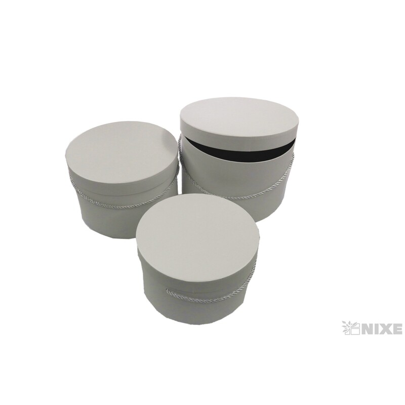 KVĚTINOVÝ BOX 24x17cm 22x15 19X14*BÍLÁ