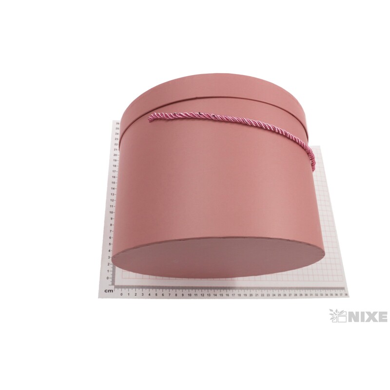 KVĚTINOVÝ BOX 24x17cm 22x15 19X14*RŮŽOVÁ