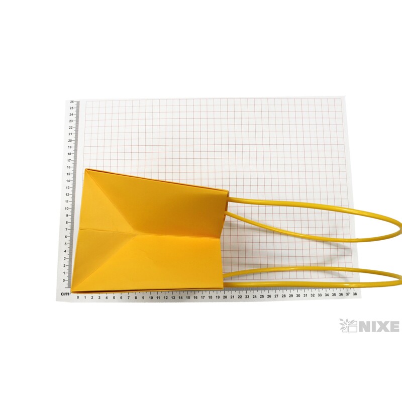 TAŠKA PLAST 13x12x15cm*ŽLUTÁ