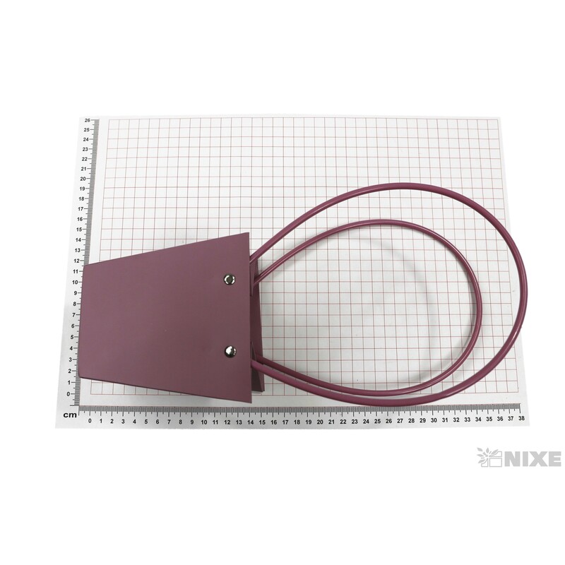 TAŠKA PLAST 12x12x08cm*FIALOVÁ