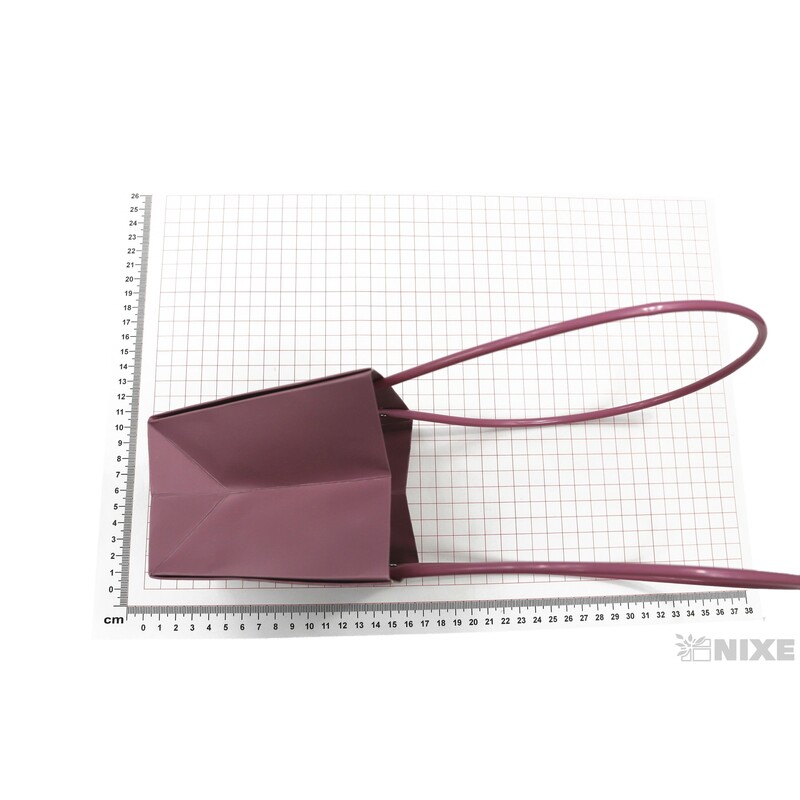 TAŠKA PLAST 12x12x08cm*FIALOVÁ