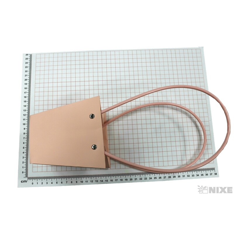 TAŠKA PLAST 12x12x08cm*RŮŽOVÁ SV.