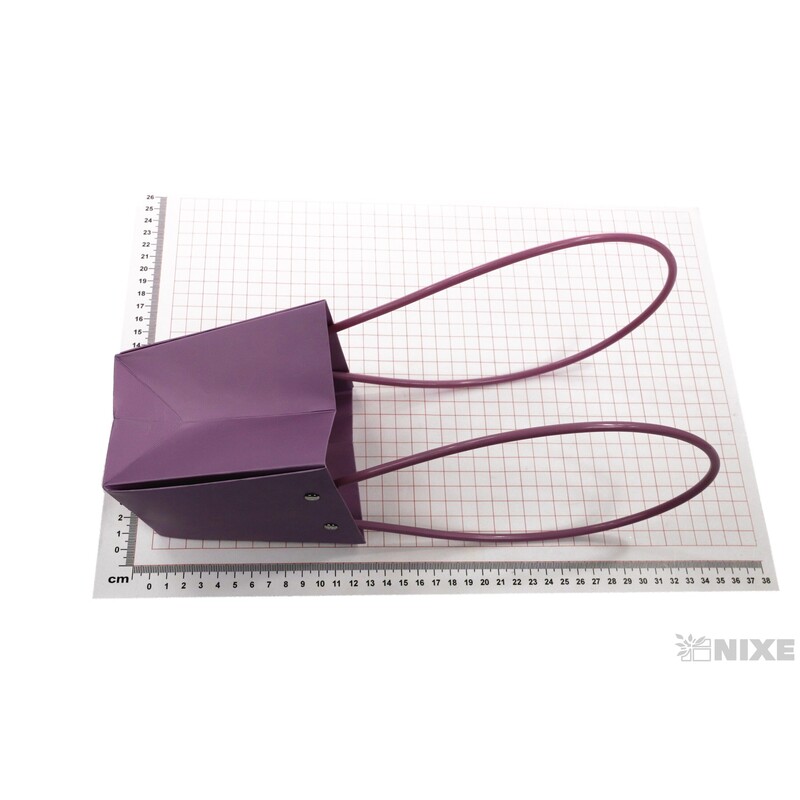 TAŠKA PLAST 12x12x08cm*FIALOVÁ