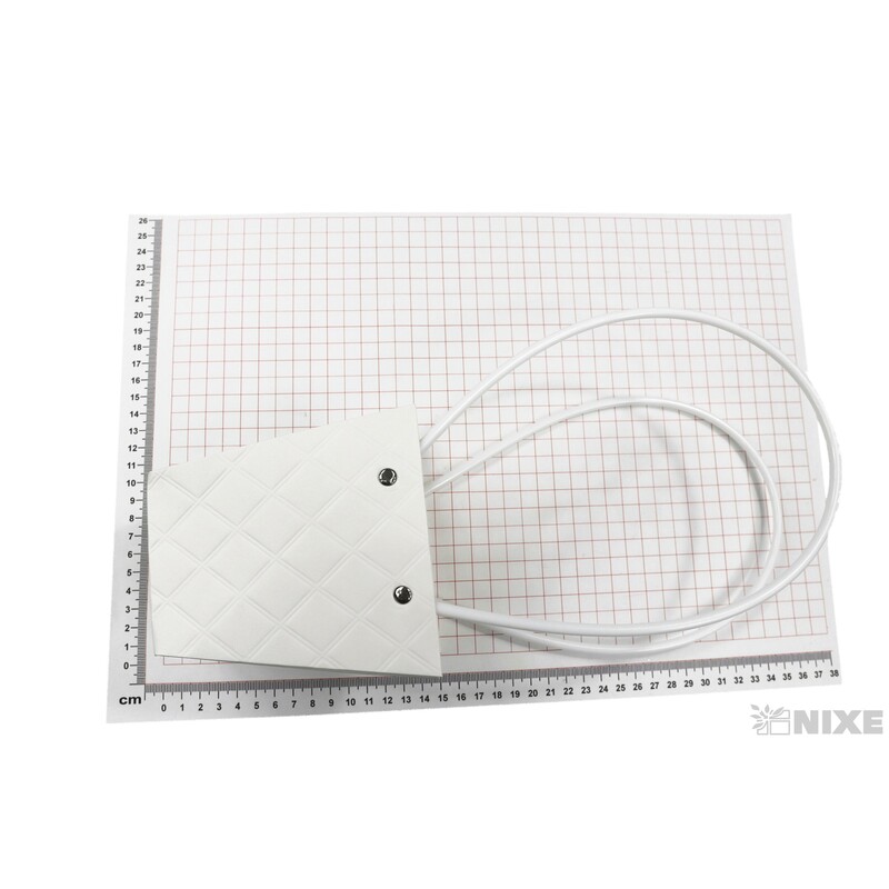 TAŠKA PLAST 12x12x08cm*BÍLÁ