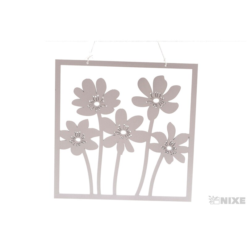 ZÁVĚS RÁMEČEK 20x20cm*BÍLÁ