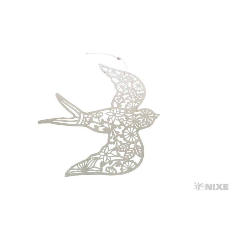 ZÁVĚS VLAŠTOVKA 29x30cm*BÍLÁ