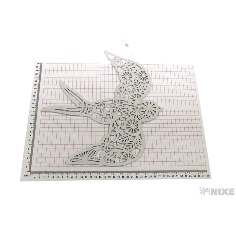 ZÁVĚS VLAŠTOVKA 29x30cm*BÍLÁ