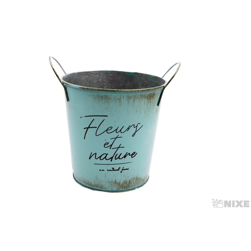 PLECHOVÝ OBAL 14x14cm*TYRKYSOVÁ