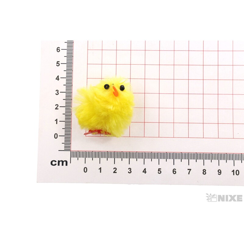 KUŘÁTKA 2,5x3cm 32ks*ŽLUTÁ