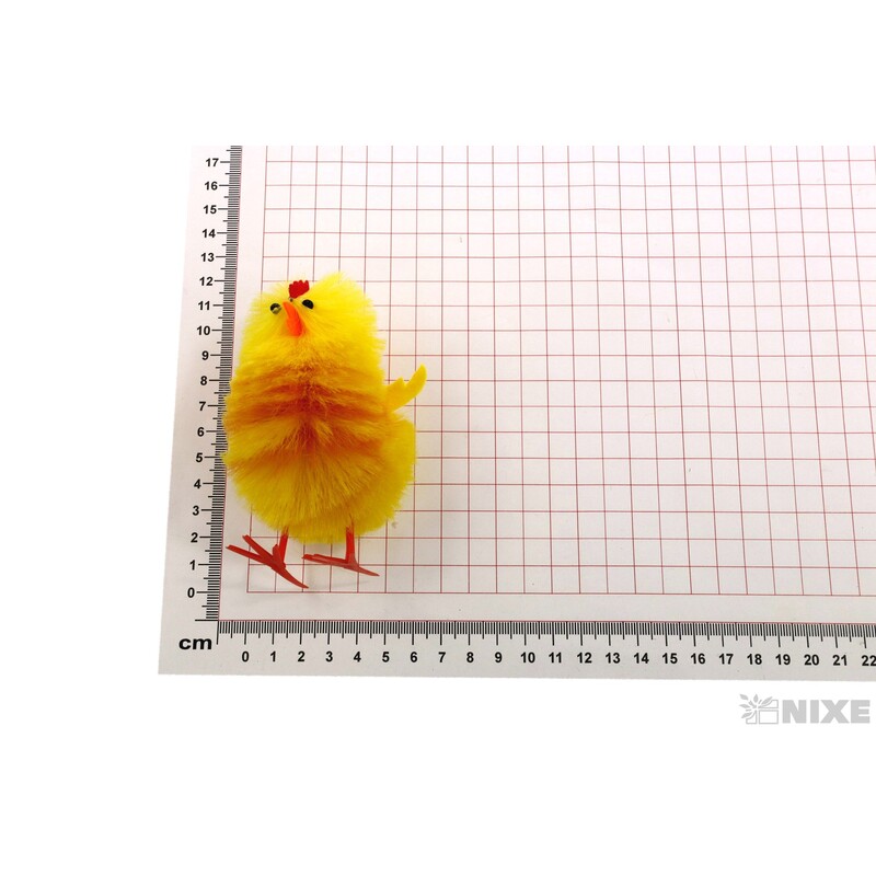 KUŘÁTKA 6x7cm 8ks*ŽLUTÁ