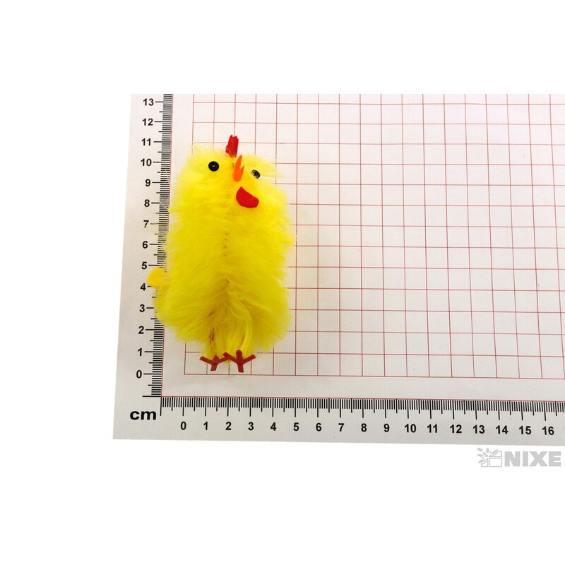 KUŘÁTKA 6x8cm 8ks*ŽLUTÁ