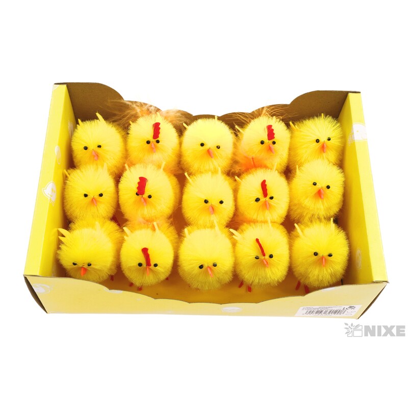 KUŘÁTKA 5x7cm 15ks*ŽLUTÁ