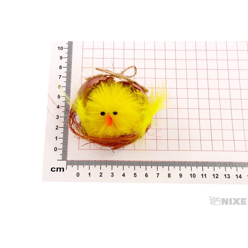 KUŘÁTKA SKOŘÁPKA 6cm 6ks*ŽLUTÁ