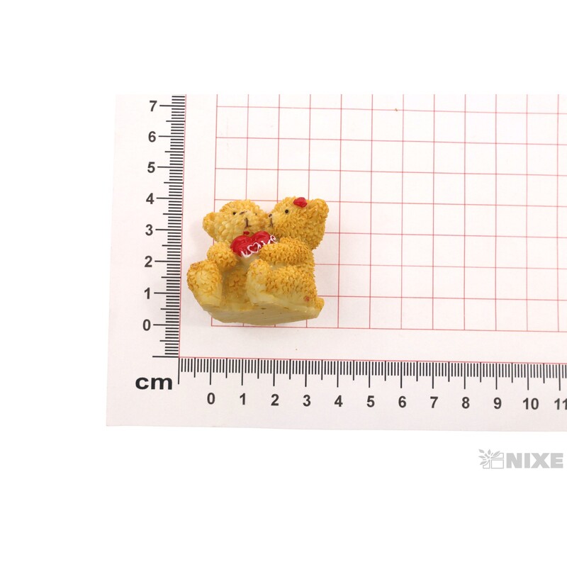 MEDVÍDEK 4x4cm*MIX BAREV