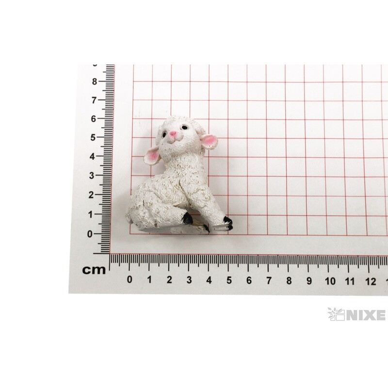 OVEČKA 4x5cm*BÍLÁ