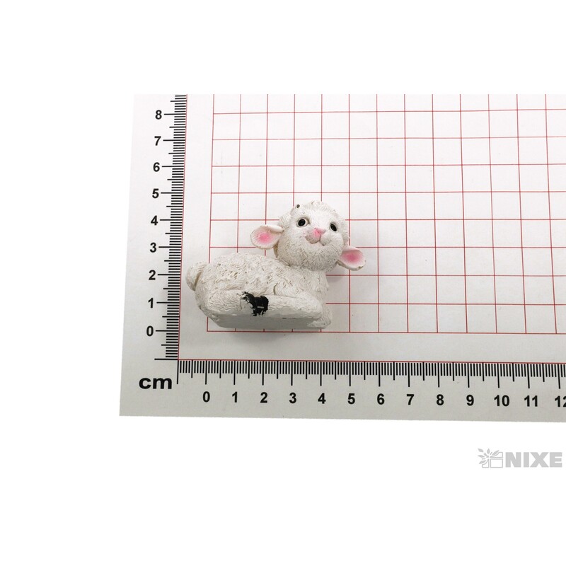 OVEČKA 5x4,5cm*BÍLÁ