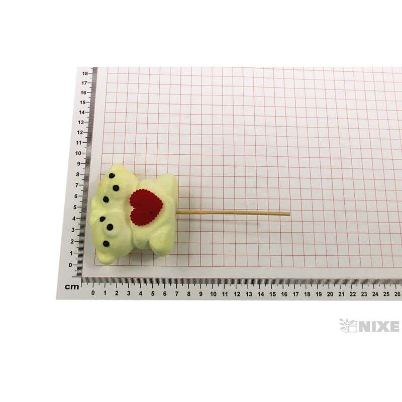 ZÁPICH MEDVÍDEK 12ks 8x7x17cm*KRÉMOVÁ