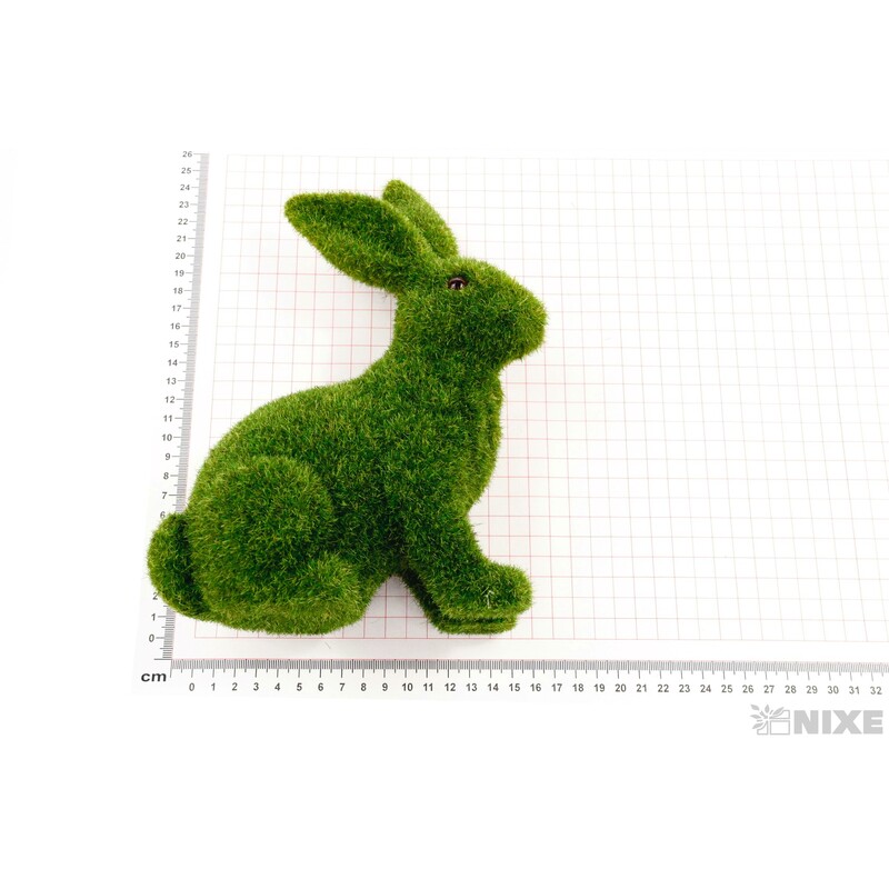 ZAJÍC 15x24cm*ZELENÁ