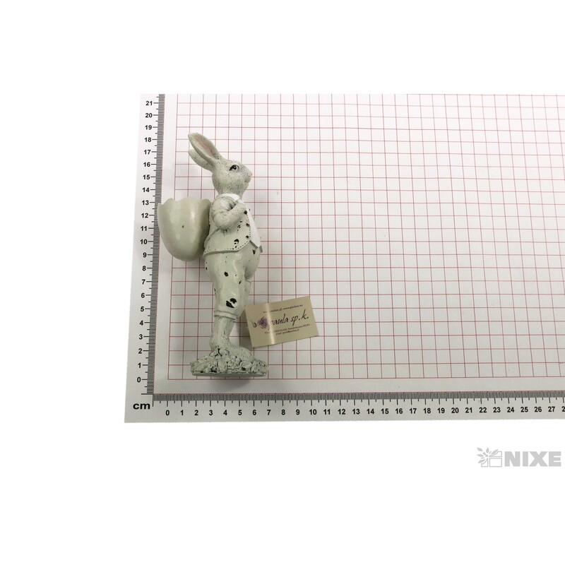 ZAJÍC 5x16cm*BÍLÁ