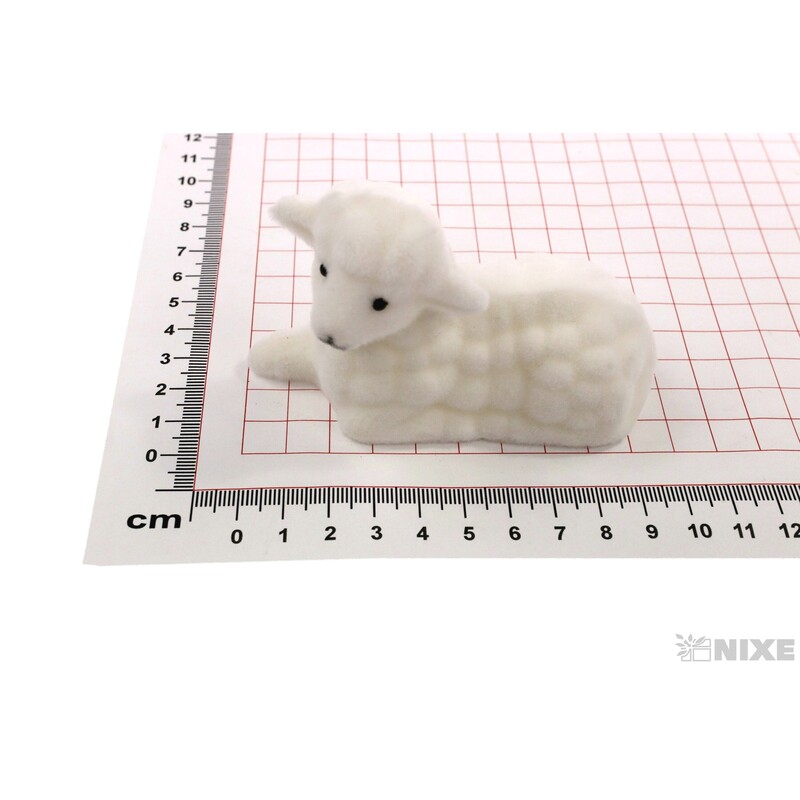 OVEČKA 9x6cm*BÍLÁ