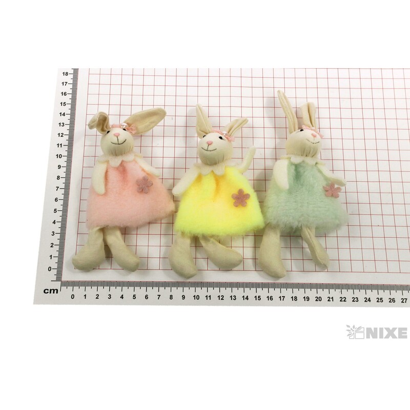 ZAJÍC 15cm*MIX BAREV