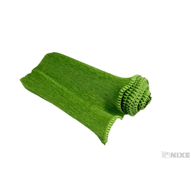 KREP VLNKA 25cmx2,5m*591 ZELENÁ