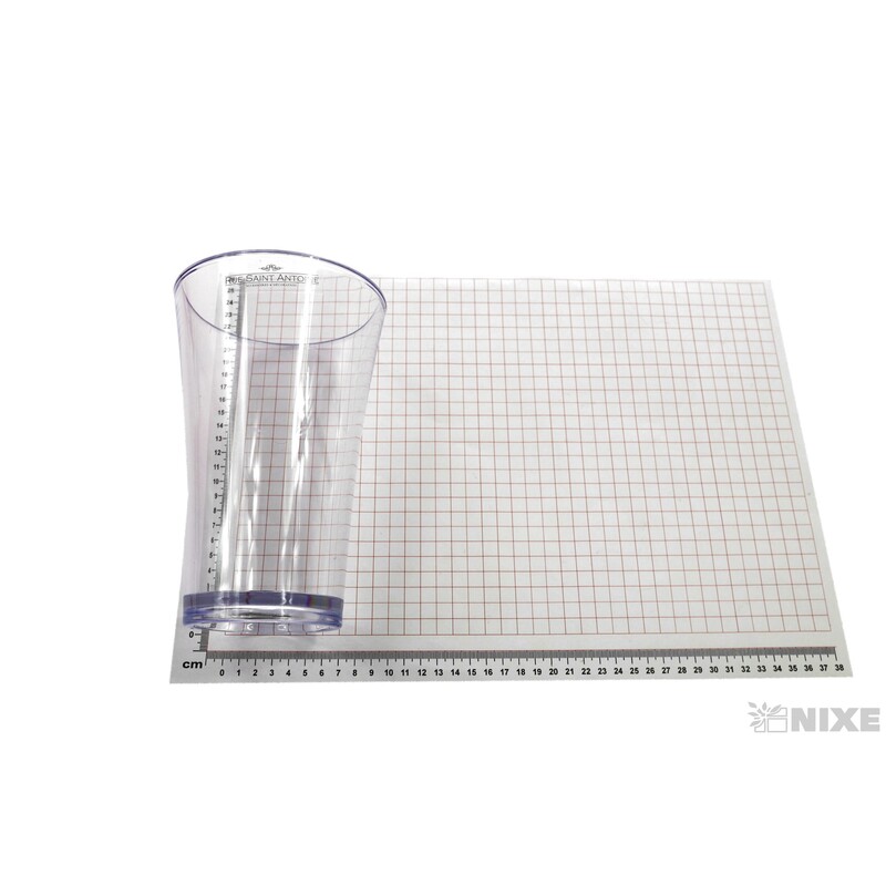 VÁZA FIZZY 20cm*PRŮHLEDNÁ