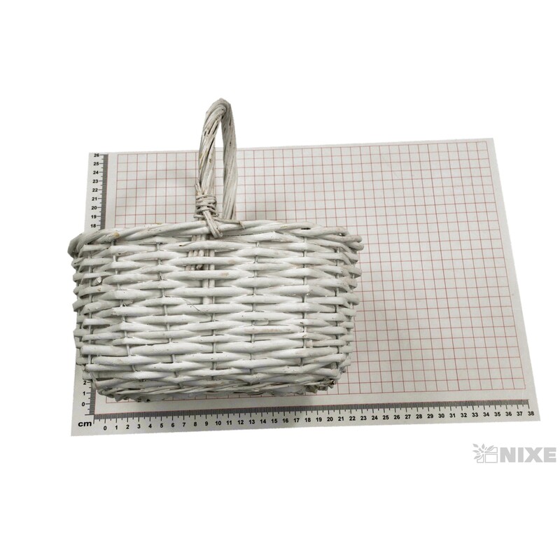 KOŠÍK 22x12x14cm*BÍLÁ