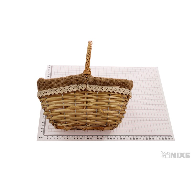 KOŠÍK 22x11x25cm*PŘÍRODNÍ