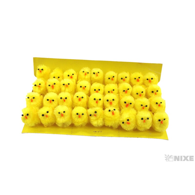 KUŘÁTKA 2,5cm 36ks*ŽLUTÁ