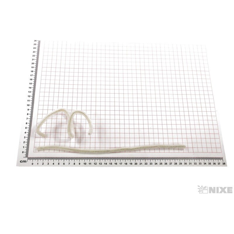 DRÁTEK ŽINYLKA 8mmx31cm 100ks*KRÉMOVÁ