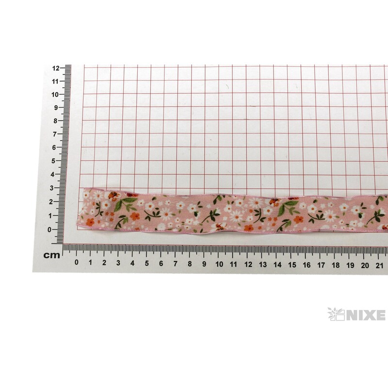 FLOWER MEADOW 60040 25mmx15m*RŮŽOVÁ