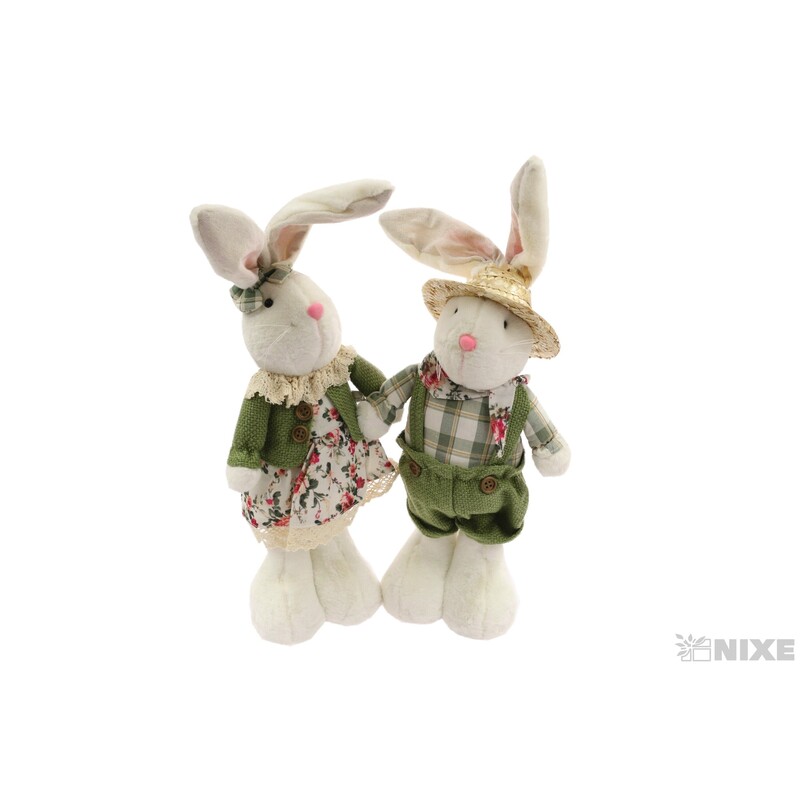 ZAJÍC 40cm*MIX BAREV