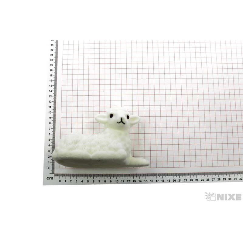 OVEČKA 15x9,5cm*BÍLÁ