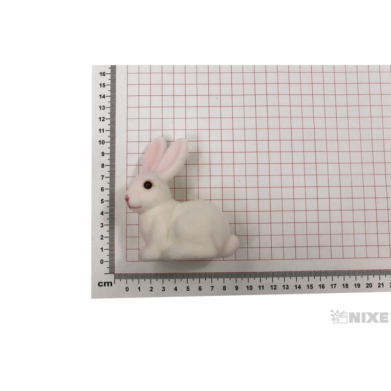 ZAJÍC 8x10cm*BÍLÁ