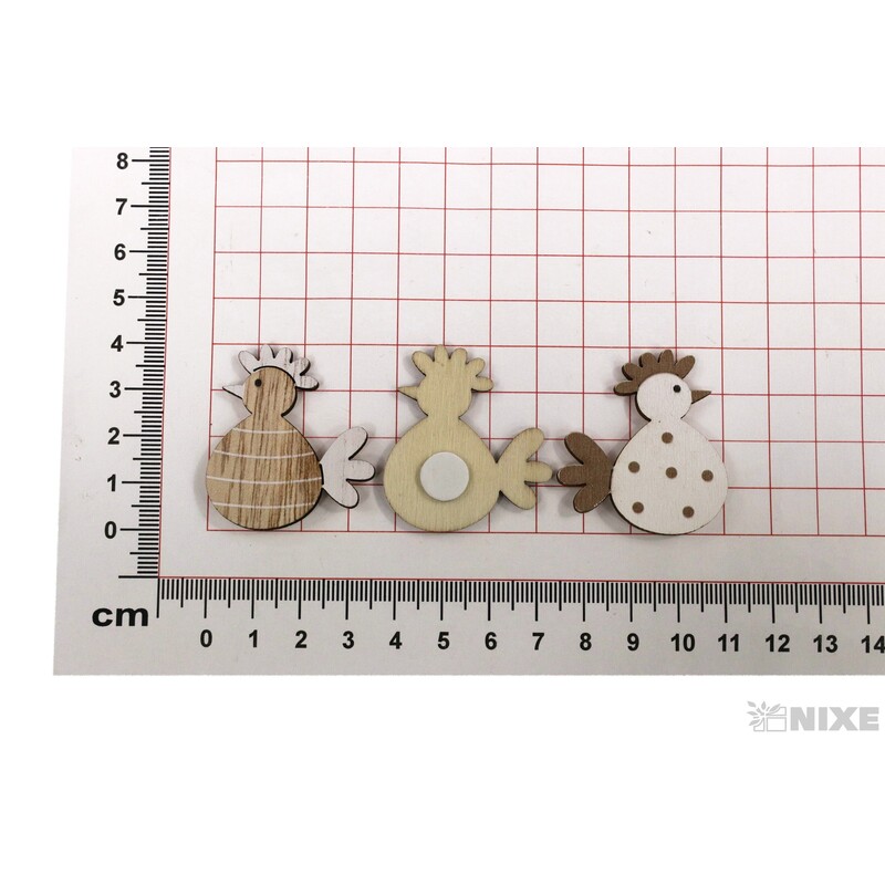 SLEPICE 4cm 24ks*MIX BAREV